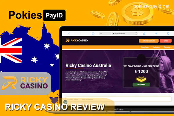 Ricky Casino review for Australian players - Top for play real money
