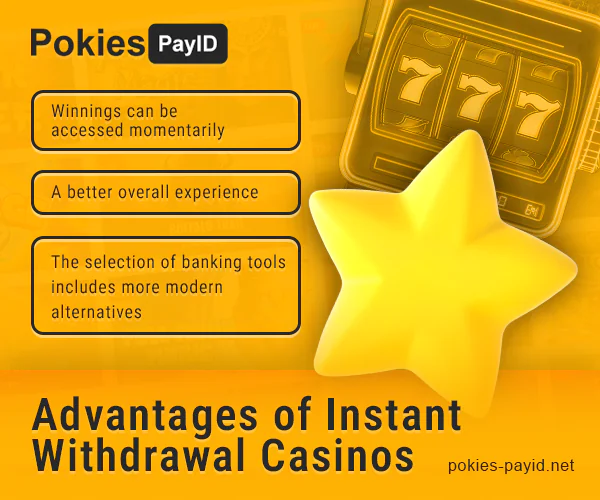 Benefits of playing at online casinos with instant payouts