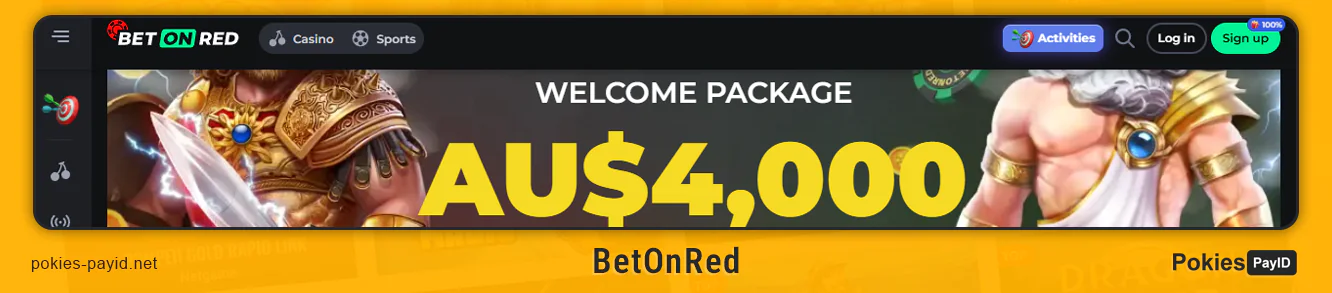 BetOnRed online casino with instant payouts for Australians