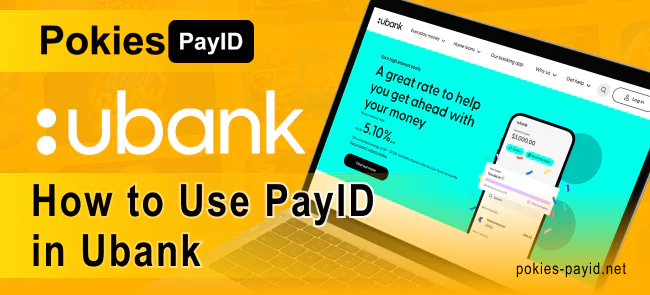 Instructions for using PayID in Ubank