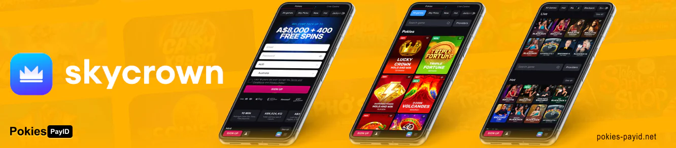 Skycrown Casino with Real Money Pokies Apps Australia